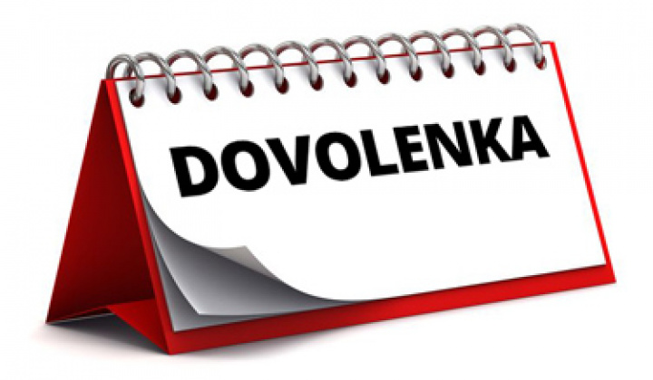 Oznam o čerpaní dovolenky 2. a 9. mája 2025